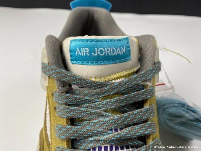 Official Maikesneakers x SP Union DJ5718-300 Air Jordan Moss 4 Desert 0803